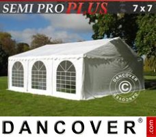 Tenda SEMI PRO Plus 7x7m PVC, Branco