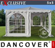 Tenda pagoda Exclusive 5x5m PVC, Branco