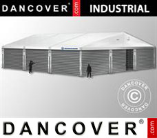 Tenda Industrial 15x15x6,03m c/portão deslizante, PVC/Metal