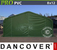 Tenda PRO 8x12x4,4m PVC, Verde