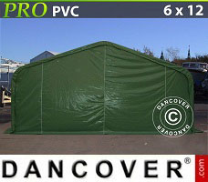 Tenda PRO 6x12x3,7m PVC, Verde
