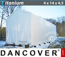 Tenda Titanium 4x14x3,5x4.5m, Branco