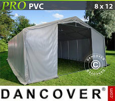 Tenda PRO 8x12x4,4m PVC, Cinza