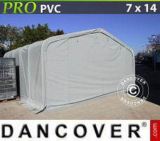 Tenda PRO 7x14x3,8m PVC, Cinza