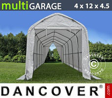 Tenda multiGarage 4x12x3,5x4,5m, Branco
